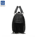 Wholesale PU colorful fashion woman handbag for business